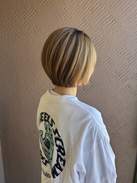 トップヘアー 中庄店(TOP HAIR fuapua) 《TOPHAIR 中庄店/きゃん》グラデーションボブ