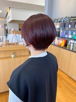 サラ ビューティ サイト 春日(SARA Beauty sight)&nbsp;ショート/ショートカット/レッドブラウン/ブラウン/レッド