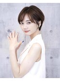 20代30代40代ニュアンスパーマショートマッシュショート