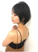 耳かけコンパクトショート × セミウエット質感　2（町田）