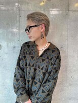 ハイライト/マッシュパーマ/ウルフ/アッシュブラック/渋谷駅