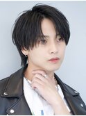 ナチュラルコンマバング束感ショートアップバングウルフ渋谷