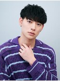 スーツにも合う短髪◎爽やか清潔感モテる束感ナチュラルマッシュ