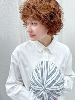 ソト 銀座(soto.)&nbsp;ハイライトカラー/くびれヘア/レイヤーパーマ/ミニボブ[銀座]