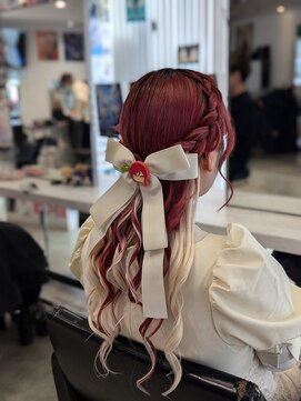 トーキョー オタクヘアー(TOKYO OTAKU HAIR) あんスタ 逆先夏目/イベントヘアメ/ヘアメ/推しカラー/