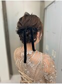 long  hair arrange
