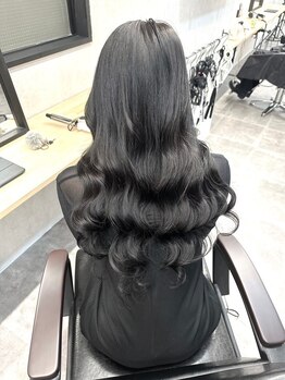 ティル(t/lu)の写真/【大分駅徒歩5分/23時迄】ヘアセット1500円☆最高級の巻き髪【髪質改善/韓国/羽エクステ/エルエクステ】