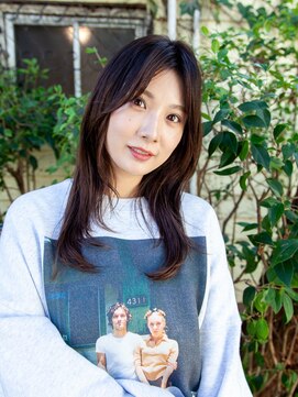 リュープリエ 笹塚(Lieu plie) 韓国系レイヤースタイル/ダークブラウン