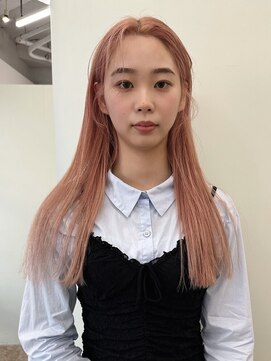 ユー(yew) coral pink beige