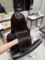 フォルテノエル 静岡鷹匠店(FORTE Noel)&nbsp;髪質改善/ブラウングレージュ/秋カラー