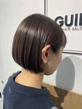 ギルド 東久留米店(GUILD) つやつや丸みボブ