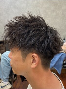 メンズ美容室 タカミ ツイストパーマ　ソフトツイスト