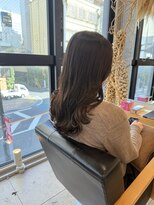 リュクスバトーバイトリコ 船橋南口店(Luxe BATEAU by tricot) マロンブラウンレイヤー