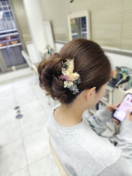 リサ 恵比寿(risa.) ふわふわアップスタイル