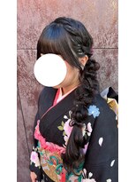 イム(IMU)&nbsp;成人式　サイドあみおろし