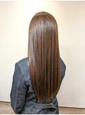 ヘーゼルブラウンストレート