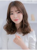 Aラインくびれヘア大人可愛いラテグレージュh4越谷20代30代40代