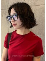 ナループロア ルームー(Nalu pu loa ROOMOO)&nbsp;ふわっと可愛い韓国ボブパーマ/韓国ボブ/パーマスタイル