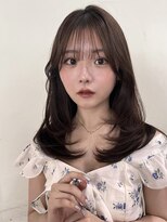 サロンドミルク 新百合ヶ丘店(salon de MiLK)&nbsp;ガーリーなレイヤーカット【新百合ヶ丘】