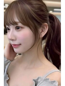 フォルテ 横浜店(FORTE) 盛れる顔周りカット/赤み打ち消しカラー/髪質改善