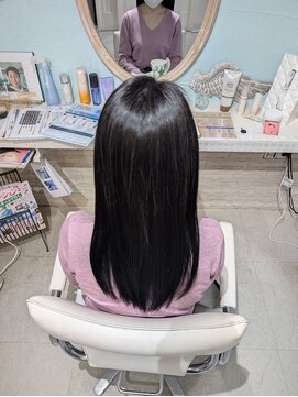マオヘアー(MAO hair) 【MAOｈａｉｒ】　艶感ストレートロング