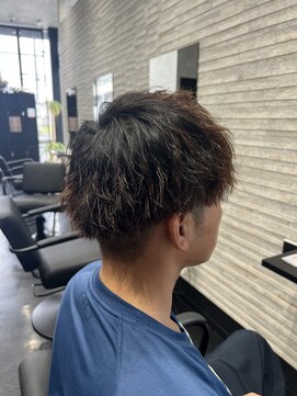 ミスタープラット(Mr.PLAT) メンズ 緩めツイストスパイラルパーマ