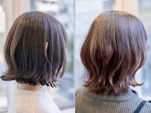 Lazoの雰囲気(大人女性に似合う、1ヶ月後も扱いやすいナチュラルな艶スタイル)