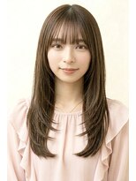 オルク ココ(Orque coco)&nbsp;大人可愛いレイヤーカット/ココアブラウン小顔/夏カラー
