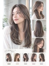 ベンジャミン(Benjamin)&nbsp;大人の白髪ぼかし×透明感ロング
