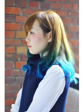 ソレイジュ(soleige) グラデーション・ブルー