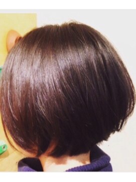 クライム ヘア デザイン(climb hair design) 大人前下がりボブ