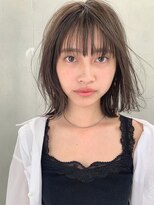 ラグゼ(Luxe)&nbsp;大人可愛いシースルーバング×ボブ【Luxe井上彩】