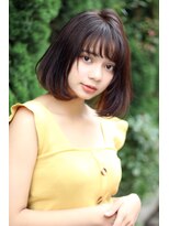 クーエフー(coo et fuu)&nbsp;[coo et fuu表参道]ワンカールの前下がり上品ボブ♪藤沢