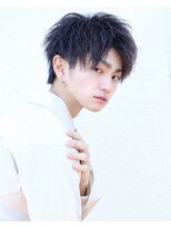 ザ サードヘアー 津田沼 (THE 3rd HAIR) ソフトツーブロック　ソフトツイスト　アップバング