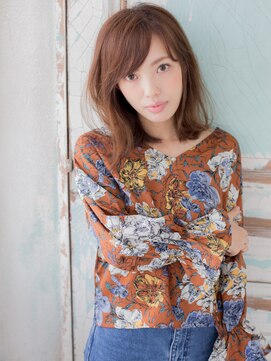 美容室 リズヘアー 稲毛店(Riz hair) 秋色ふんわりブラウン【稲毛】