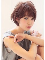 《Agu hair》大人かわいい耳かけショート ショートボブ