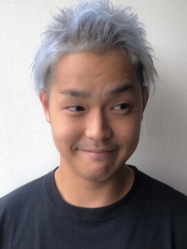 オーバルヘアー ルポ(OVAL hair repos) シルバーカラー/ダブルカラー/ホワイトグレージュ