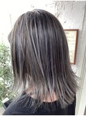 バレイヤージュハイライト