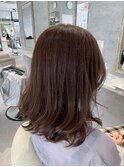 艶感たっぷり☆ピンクベージュカラー☆