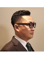 クランク(CRANK)&nbsp;サイドパートフェードスタイル