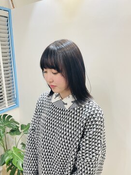 オアシス(oasis) #外ハネフェイスレイヤーマッシュウルフ