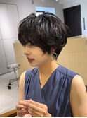 【NIKO】福岡天神大名丸みマッシュショート大人可愛いウザバング