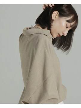 ノイ(noi) ボブ ミニボブ ワイドバング ストレートヘア 髪質改善