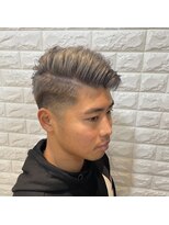 ティエル(Tiele)&nbsp;メンズカット　ブリーチカラー