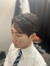 【新メニュー】メンズヘアカット＋角質取りシェービング ￥9500→7980