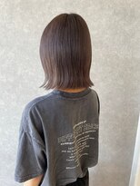 オブジェ シエル(obje't ciel)&nbsp;【Obje’tciel】艶髪くびれボブ/グレージュ 【暮石唯】