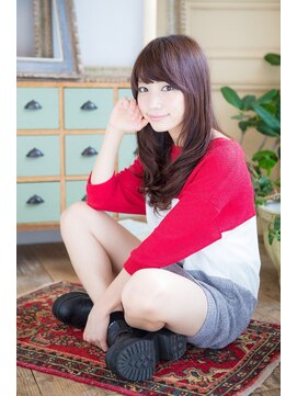 フェイス 赤羽店(face) イメチェン/似合わせカット/フルバング/レッドブラウン/赤羽