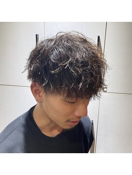 シェノン オム 梅田(CHAINON HOMME) MEN'S HAIR/束間ショート/コンマヘア/ツーブロックマッシュ