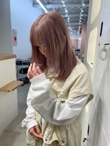 ジーナ 難波(Zina)&nbsp;1ブリーチピンクカラー