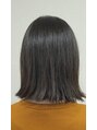 アローズヘアバイファースト(ARROWS hair by FIRST) 縮毛矯正でツヤツヤ外ハネボブ!